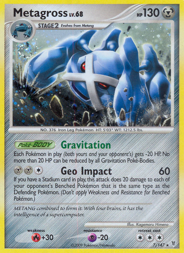 Supreme Victors Holo Metagross #7/147